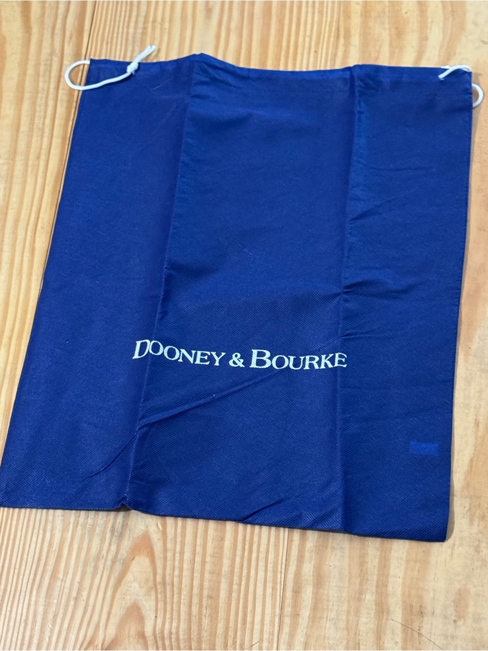 Dooney and Bork blue dust bag new 13 x 16